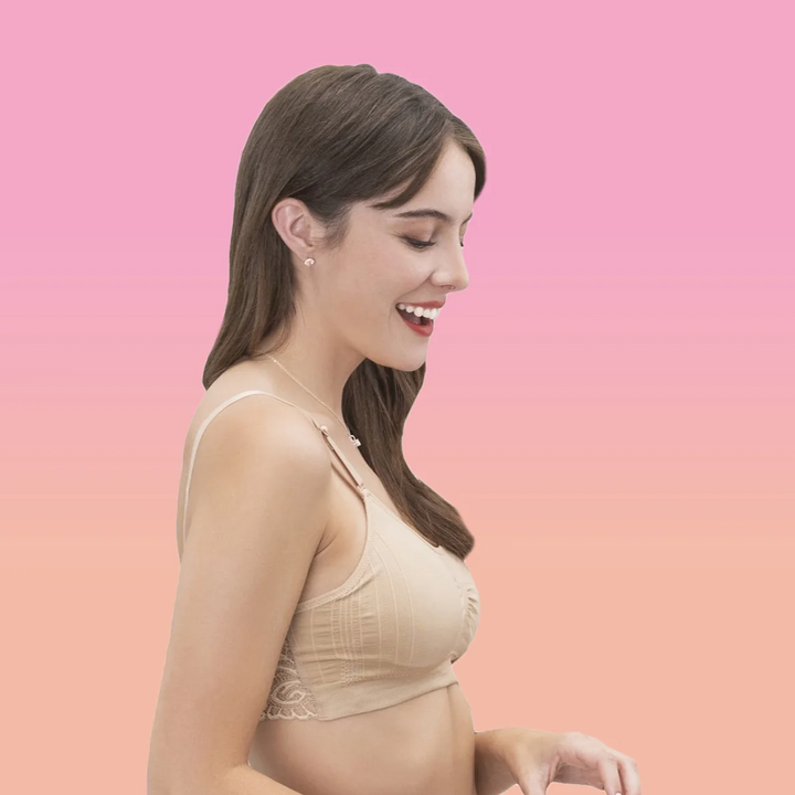 Joy Bra Lace Back Scoopneck (One Size)(9016)
