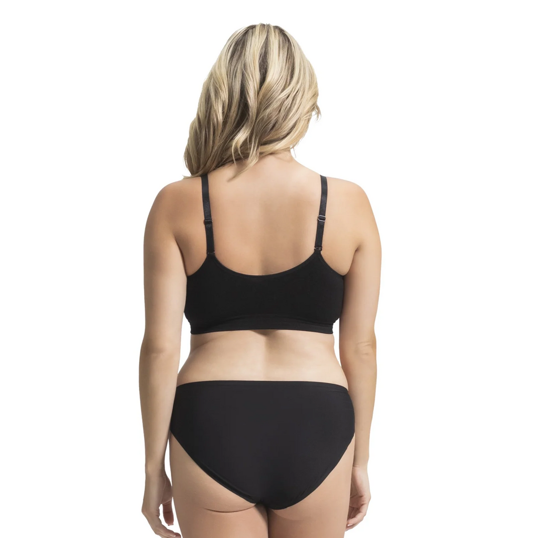 Joy Bra V-neck with Lace Trim (9043) - Bra-tastic Tuesday