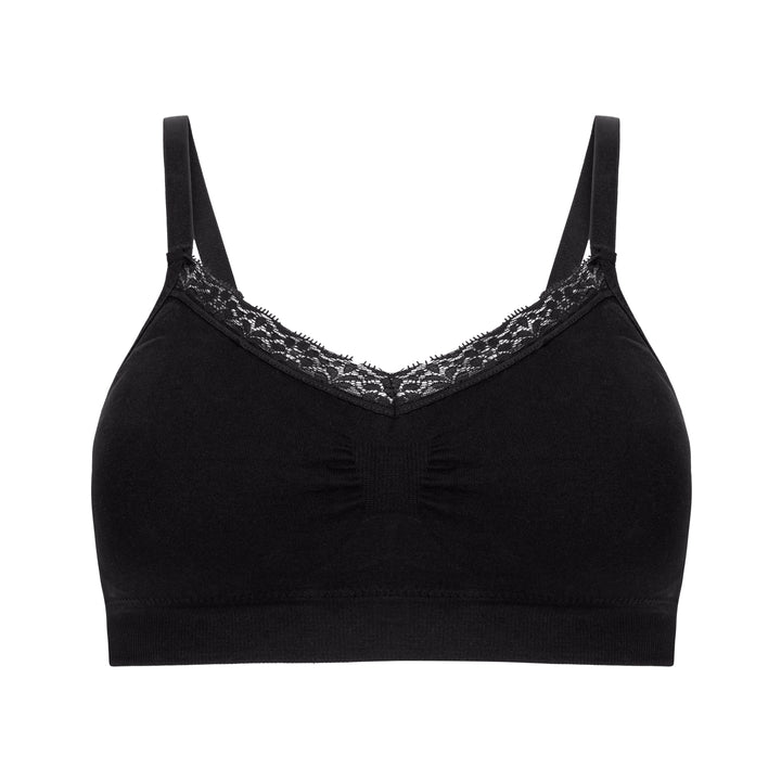 Joy Bra V-neck with Lace Trim (9043)