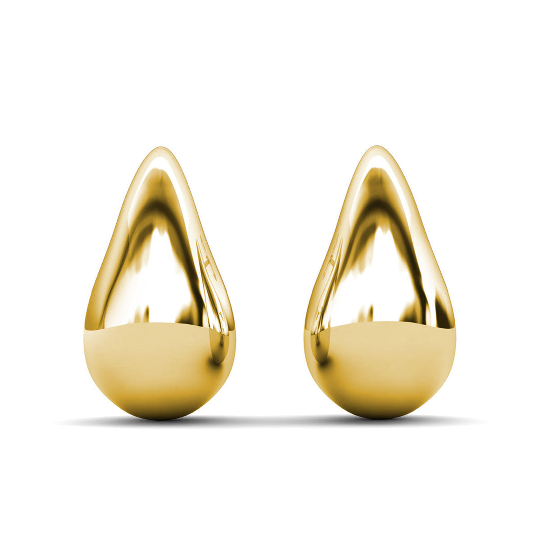 Cate & Chloe Olive 18k White Gold Plated Teardrop Stud Earrings