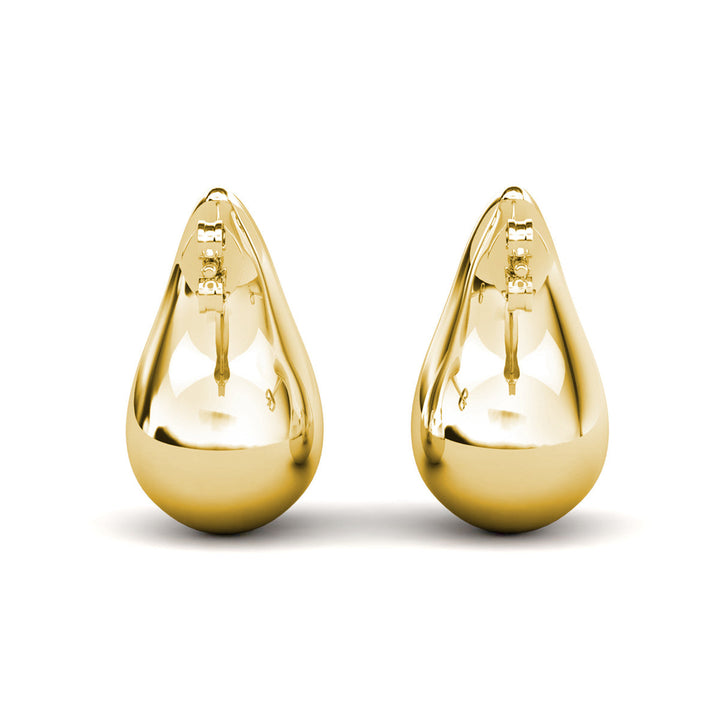 Cate & Chloe Olive 18k White Gold Plated Teardrop Stud Earrings